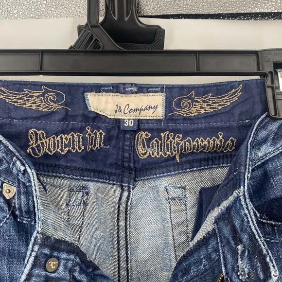 J & Company Y2K Jeans Size 30 99% Cotton 1% Lycra Pre-Owned, Never Worn - Picture 4 of 6